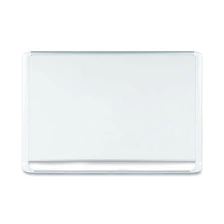 Mastervisi Lacquered Steel Magnetic Dry Erase Board, 24 X 36, Silver/white MVI030205